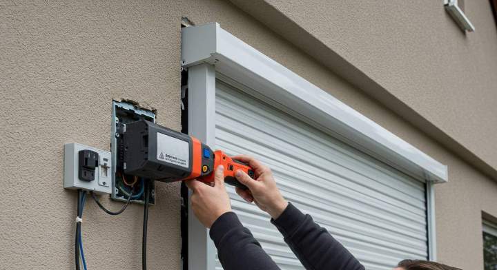 Installation de volets roulants électriques, Chatou